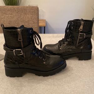 Mia Lug Sole Work Boots